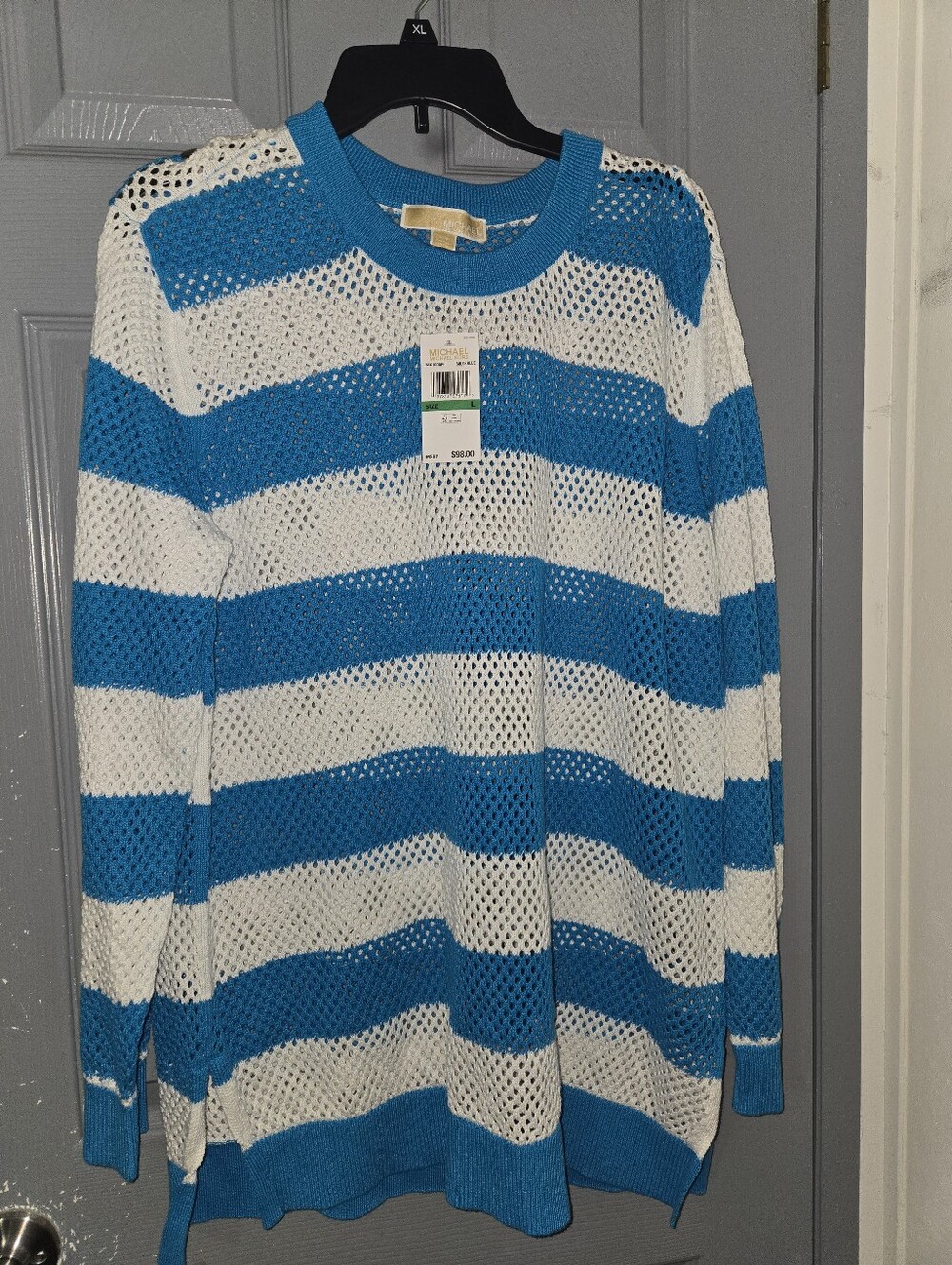 Michael kors Crochet  knit sweater